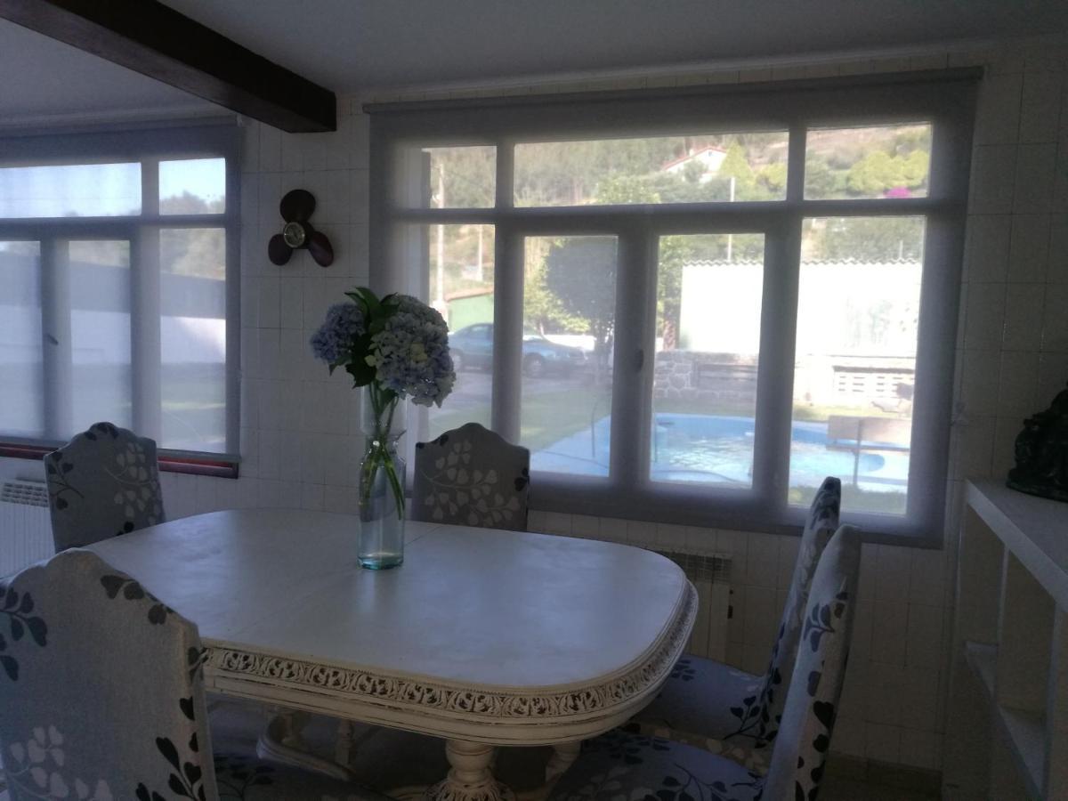 Casa A Pie De Playa De Carino Doninos Villa Ferrol Luaran gambar
