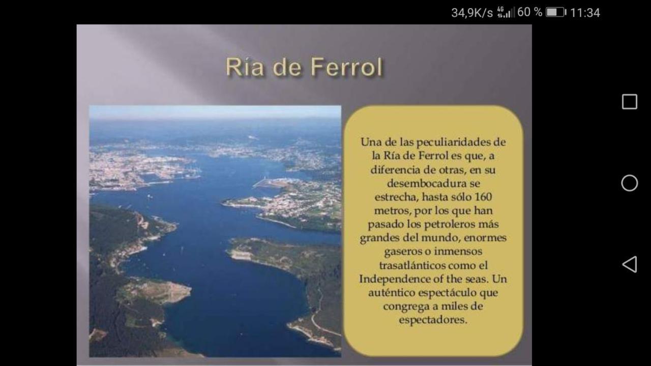 Casa A Pie De Playa De Carino Doninos Villa Ferrol Luaran gambar