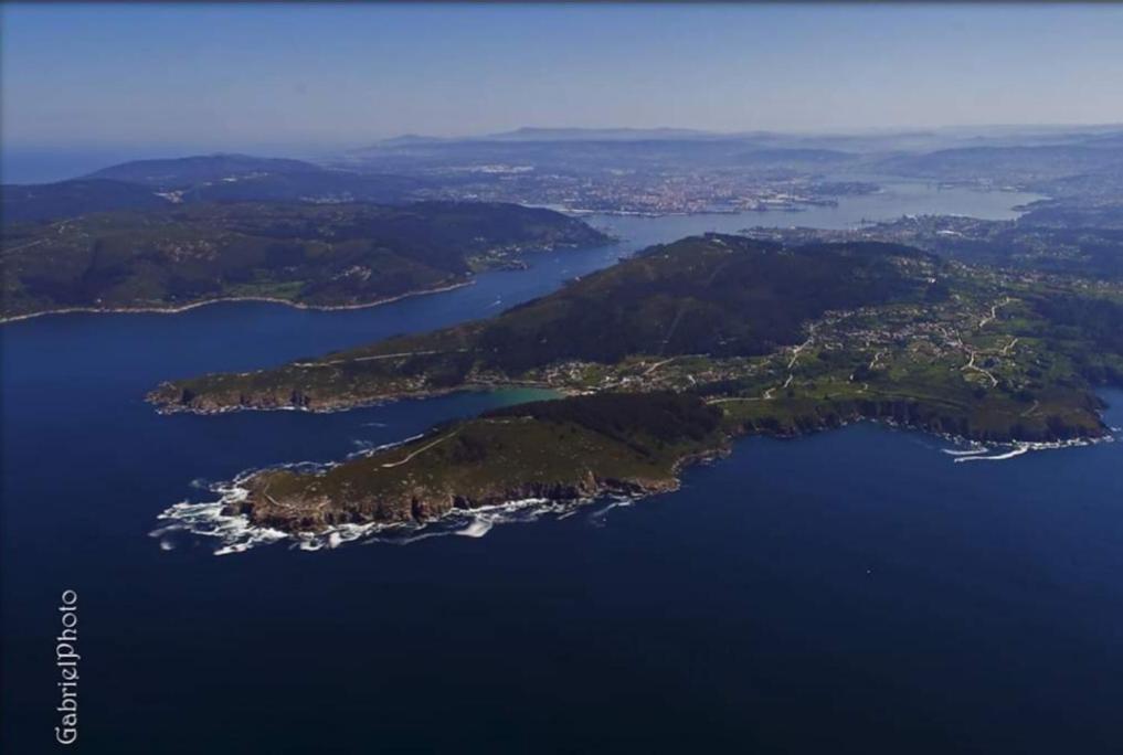 Casa A Pie De Playa De Carino Doninos Villa Ferrol Luaran gambar