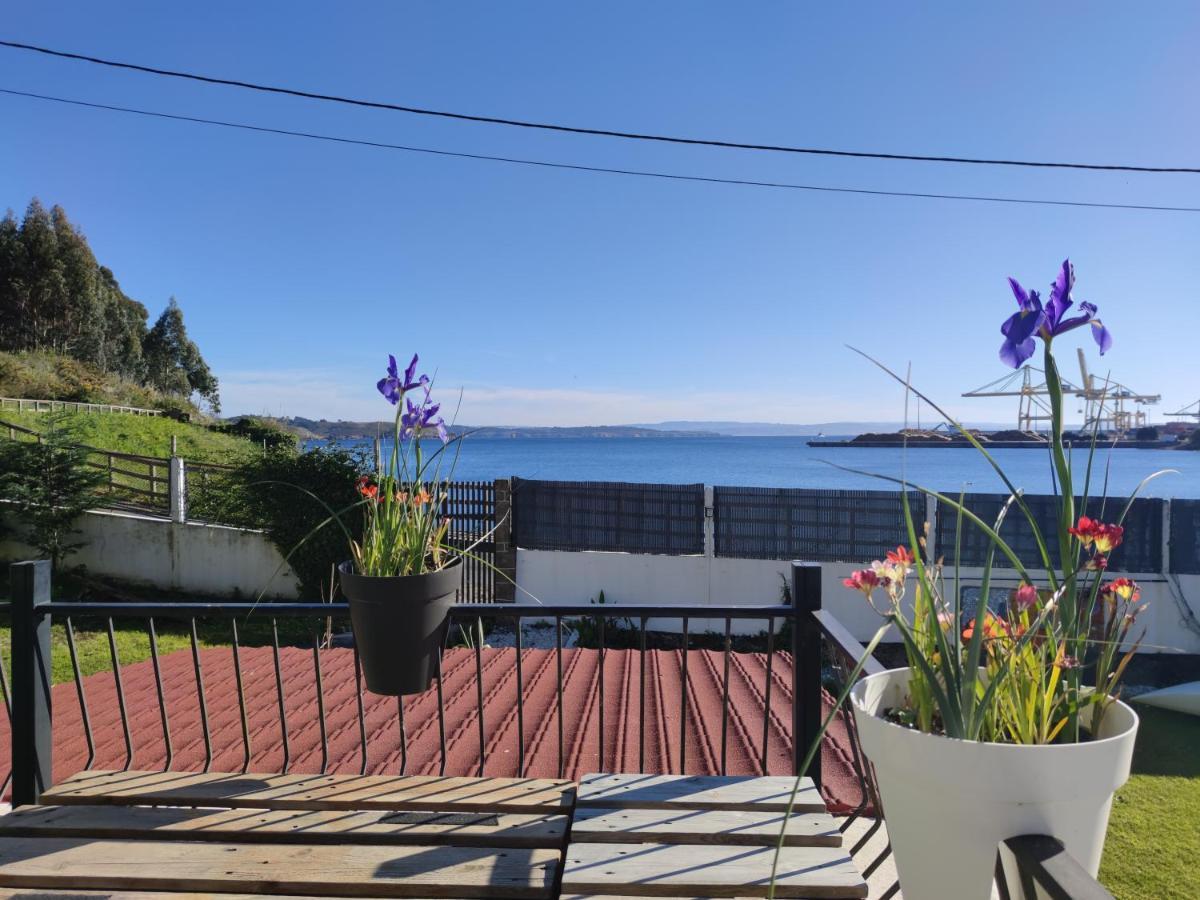 Casa A Pie De Playa De Carino Doninos Villa Ferrol Luaran gambar