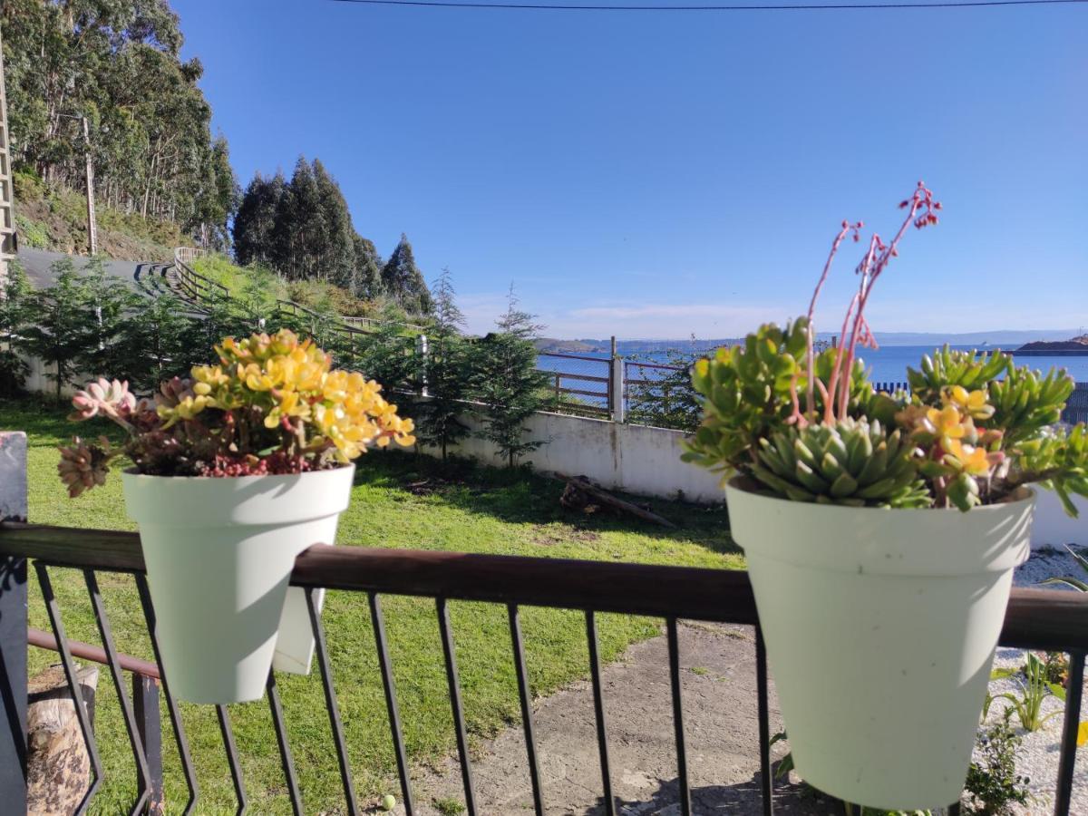 Casa A Pie De Playa De Carino Doninos Villa Ferrol Luaran gambar