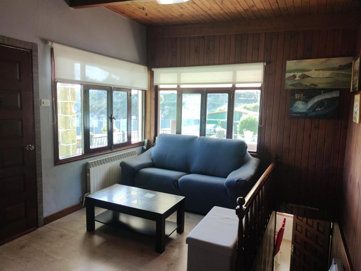 Casa A Pie De Playa De Carino Doninos Villa Ferrol Luaran gambar