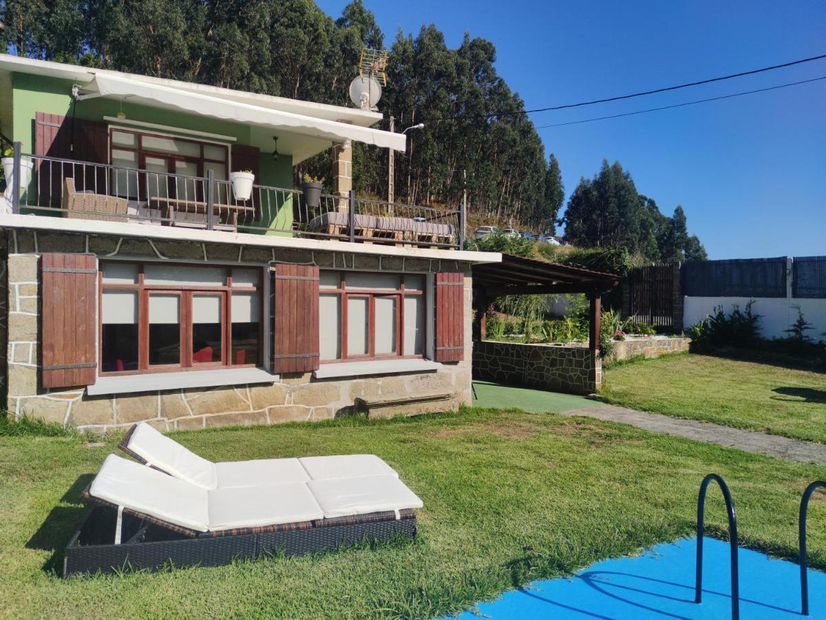 Casa A Pie De Playa De Carino Doninos Villa Ferrol Luaran gambar