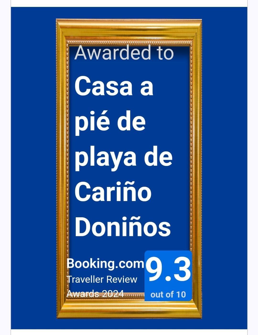Casa A Pie De Playa De Carino Doninos Villa Ferrol Luaran gambar